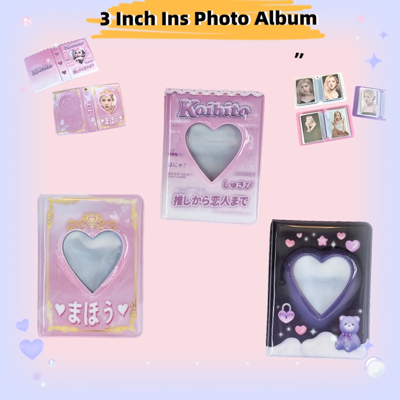 Album Foto Idol 40 Saku Ukuran 3 Inch Bahan PVC Untuk Fujifilm Instax Mini