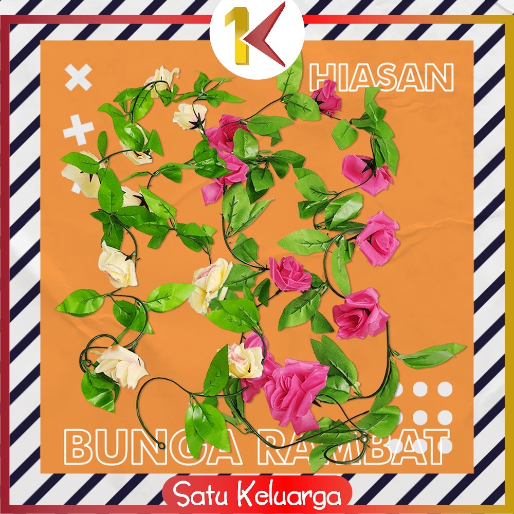 Jual Sk C C Bunga Rambat Plastik Peony Juntai Mawar Dekorasi