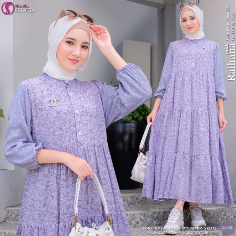 (NEW)GAMIS SET WANITA FASHION MUSLIM//ATHENA//TRISHA//NAYLA//MAHESWARI//MANDA// CLARA//NANDA/DEWIE//THEANA//REYNA//RAIHANA//ZERO //SHANOOM/USHI /ELVIA BY  SHOFIYA FASHION