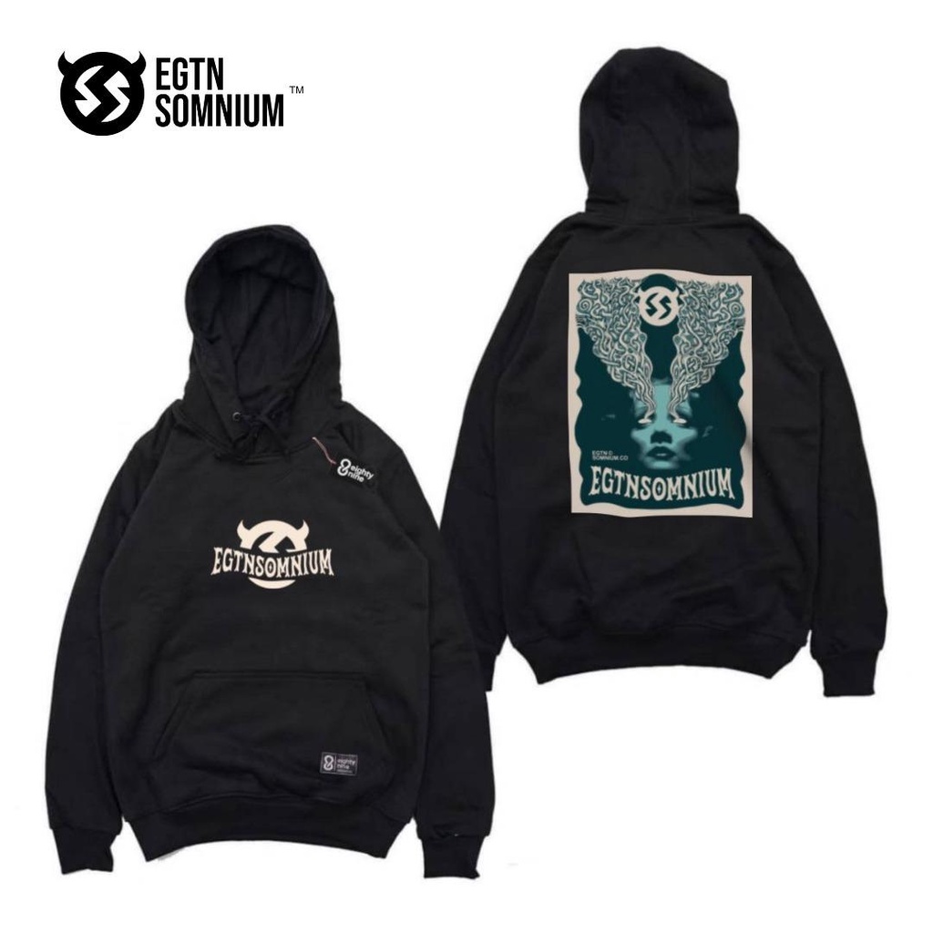 JAKET HOODIE PRIA EIGHTYNINE DUNE &amp; RATS BLACK SERIES MOTIF DEPAN BELAKANG / JAKET HOODIE PRIA DISTRO MOTIF FULLTAG PREMIUM / HOODIE PRIA MURAH BANDUNG