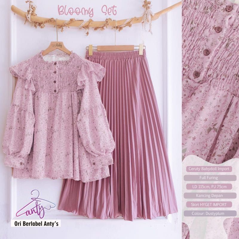 Bloomy Set Rok Kekinian