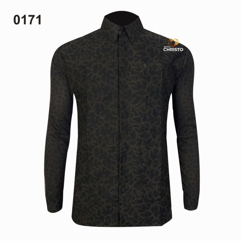 Kemeja Batik Pria Slimfit Christo Premium CHR 0171