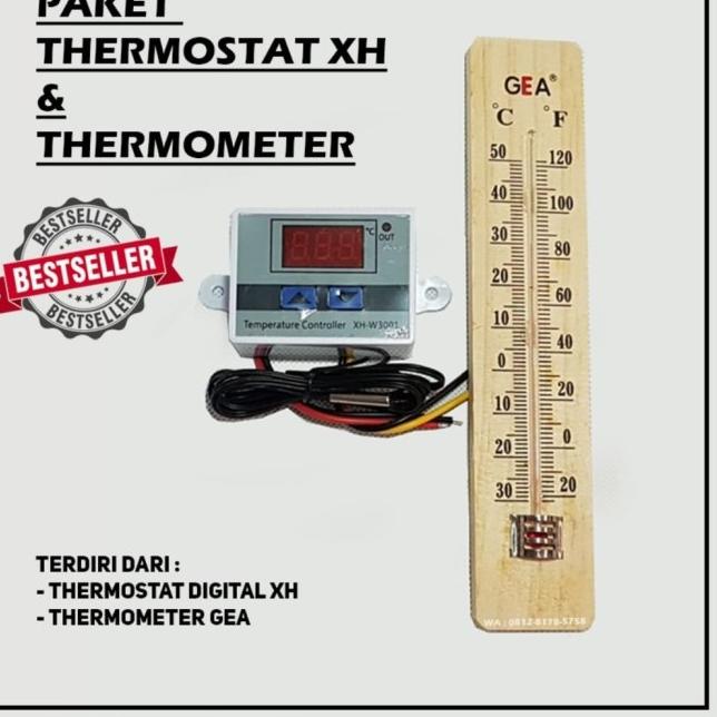 Thermostat Digital Termostat XH Termometer Thermometer Mesin Tetas