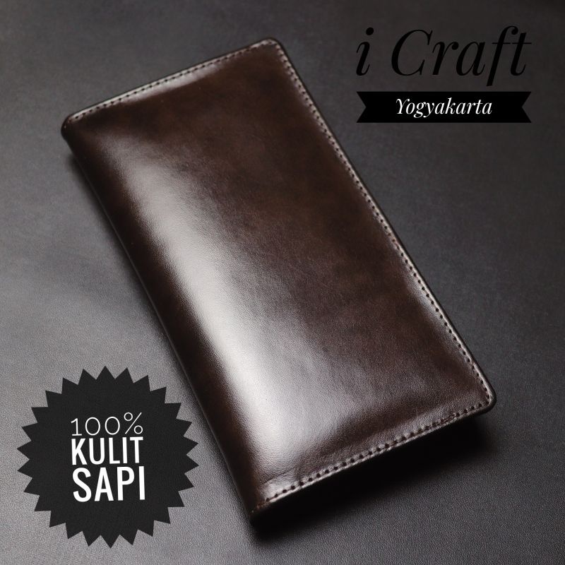 DOMPET KULIT SAPI ASLI PANJANG | PRIA/WANITA