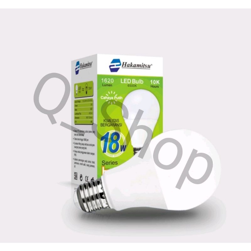 Lampu LED BULB Hakamitsu TREND 18 Watt