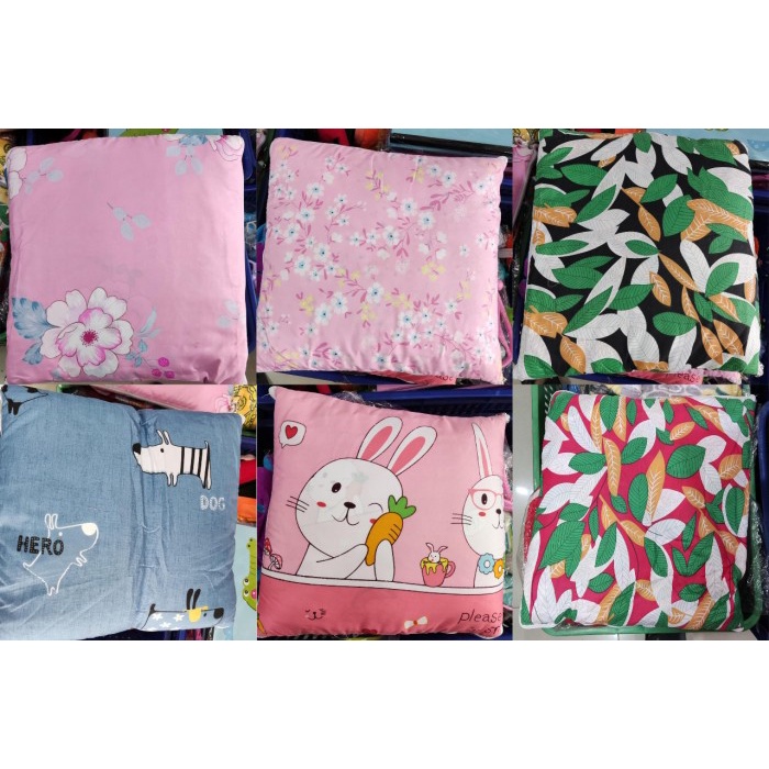 Selimut Dewasa Bantal Selimut 2 IN 1 Motif Balmut Dewasa Anak Balmut Serbaguna(Y4B8) Selimut Dewasa 