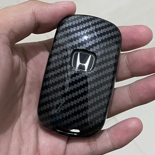 Casing Kunci Mobil Carbon Key Case Cover Honda HRV 2022