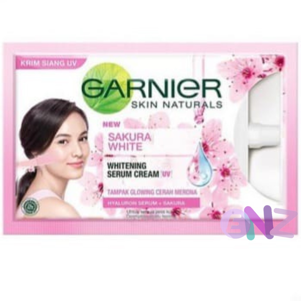 ENZ ®  Garnier Bright Complete / Light Complete / Sakura White  Whitening Serum / Garnier Sachet / Garnier Serum 2001