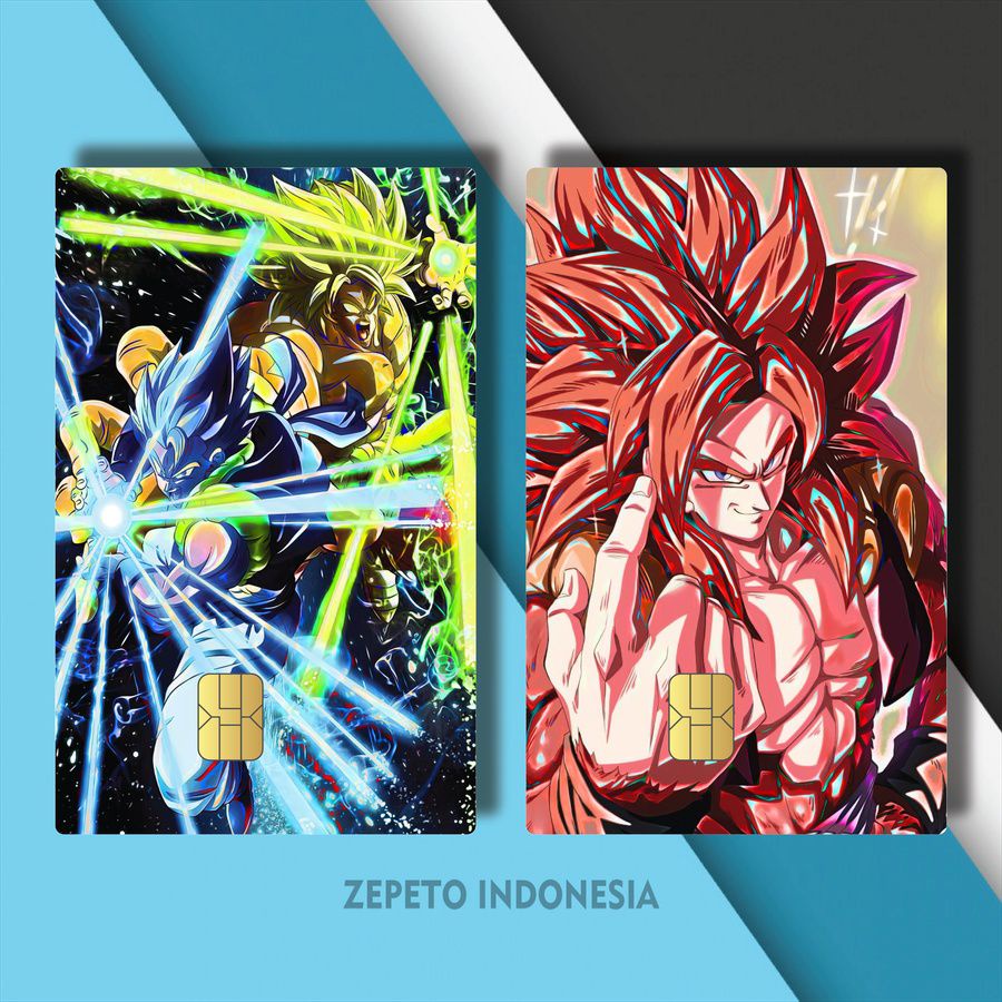 STIKER CARD SUPER DRAGON BALL HEROES HOLOGRAM SBVBK/VVEEQ/ STICKER CARD ANIME DRAGON BALL / STIKER A