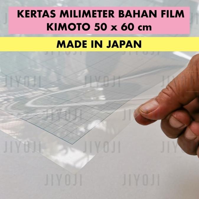 

Kertas Milimeter FILM KIMOTO JAPAN + TABUNG GAMBAR 50x60 cm