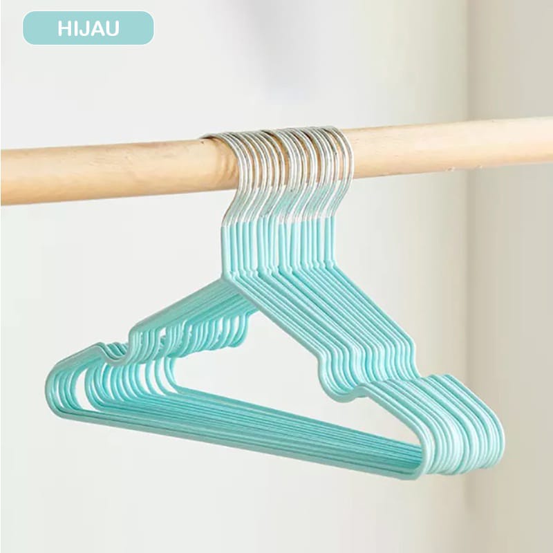 (HJ_888)HANGER STAINLISS STELL/GANTUNGAN BAJU/HANGER KAWAT