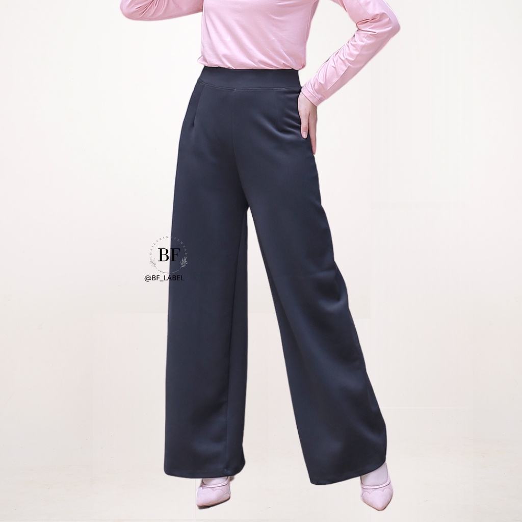 BF Label - Alexa Culotte | Kulot Scuba High Waist Premium | Korean Style