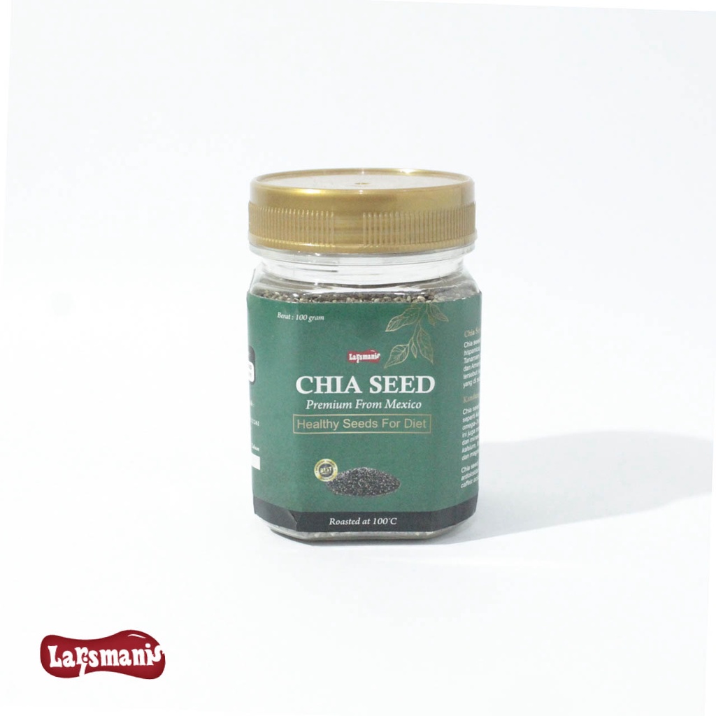 Jual Biji Chia Seed Organic 100 Murni Premium/ Biji Black Chia Seed