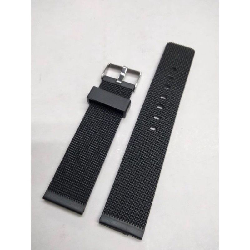 STRAP Tali BENETON jam tangan Rubber BENETON Karet LENTUR PREMIUM Ukuran 18mm-20mm-22mm-24mm-26mm murah harga grosir