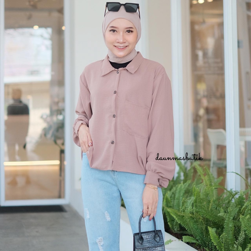 1KG MUAT 5PCS | JADE CROP TOP ATASAN CROPTY HITS OOTD SELEBGRAM FASHION GROSIR MURAH WANITA