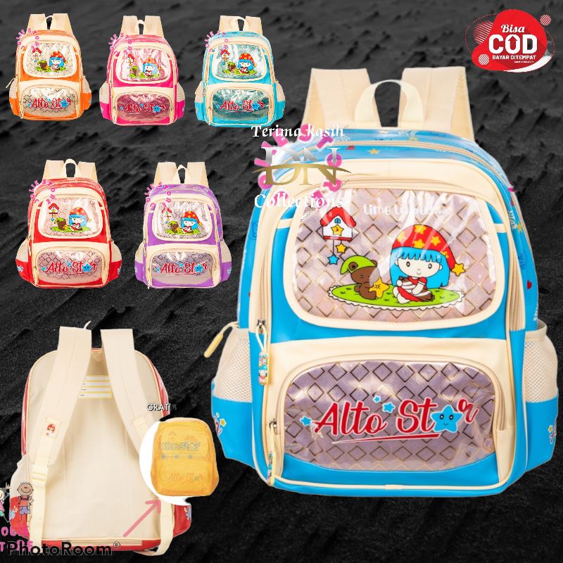 Tas ransel anak perempuan TK,SD Original Alto