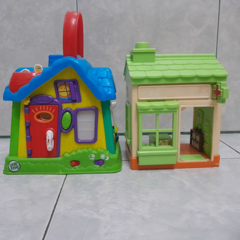 (Preloved, harus TAKE ALL) Leapfrog/ Leap Frog Discovery House & ELC Happyland Doctor Office