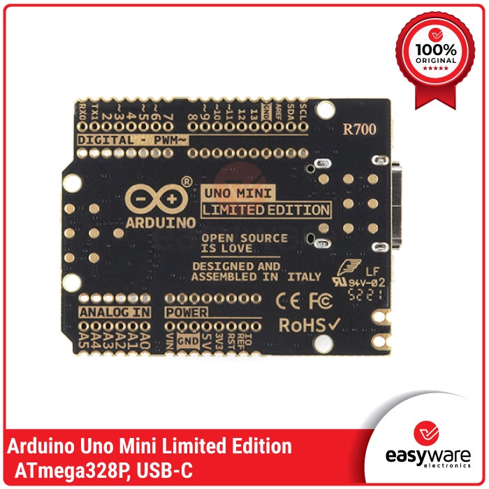 Arduino Uno Mini Limited Edition ATmega328P USB-C