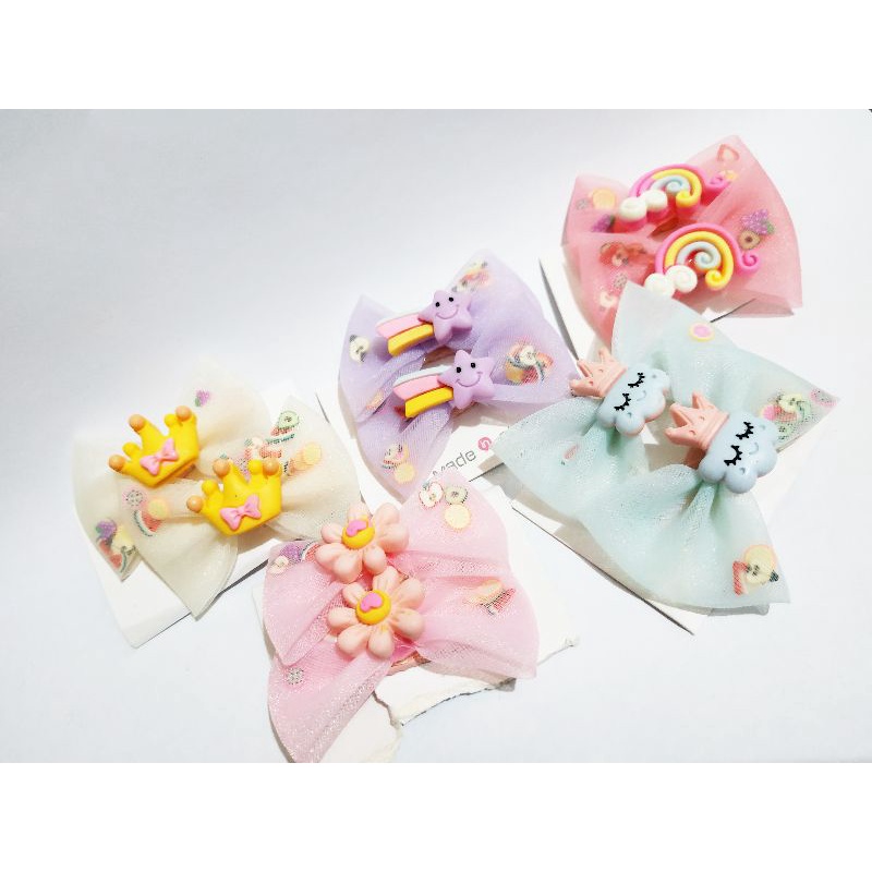 JLS06 Jepit Slip Korea Pita Organdi Isi 2