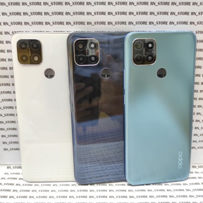 Back Casing Housing Fullset Backdoor + Bezel Oppo A15 | Oppo A15s