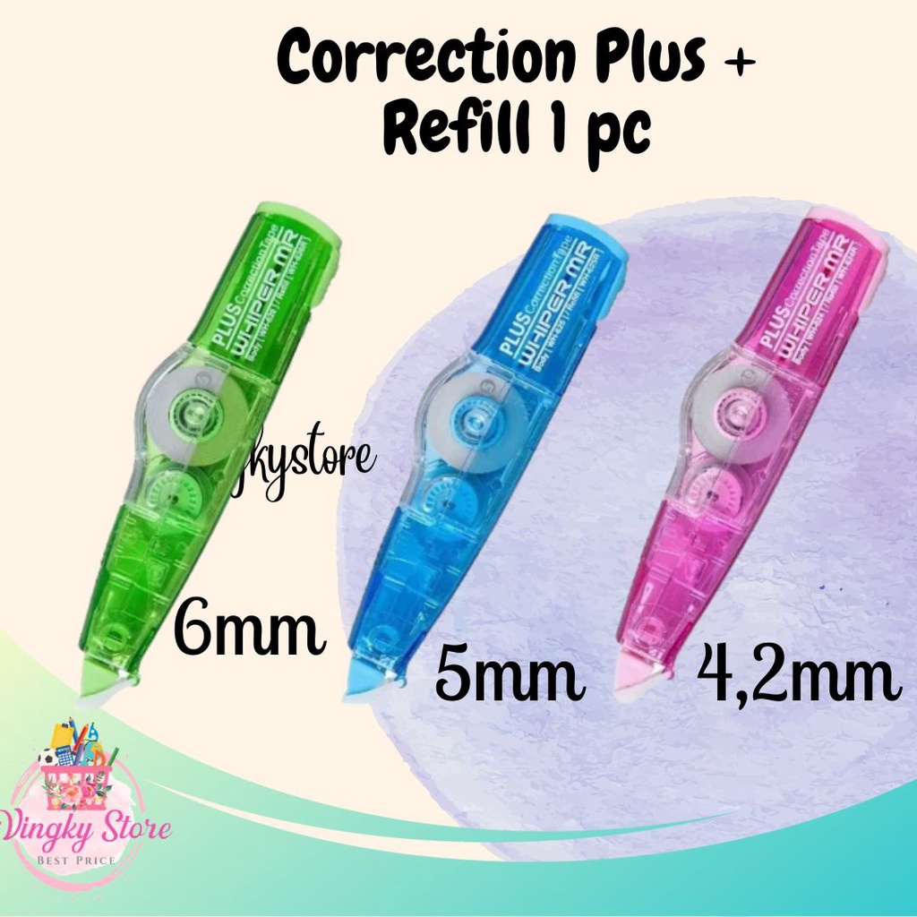 

Correction Tape / Tip-Ex Plus WH-625