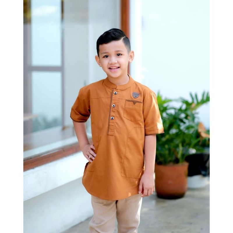 Koko Kurta Couple Ayah dan Anak  HABIBIE Original Premium Katun Madinah