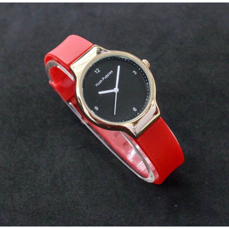 {KWS } JAM TANGAN WANITA ANALOG FASHION RUBBER HP-1368