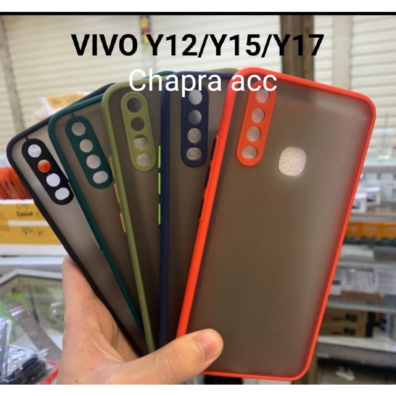 Slikon terbaru tipe Hp vivo y12 /y17/y15 My Choise Case Dove Bumper Aero Fuze Macaron