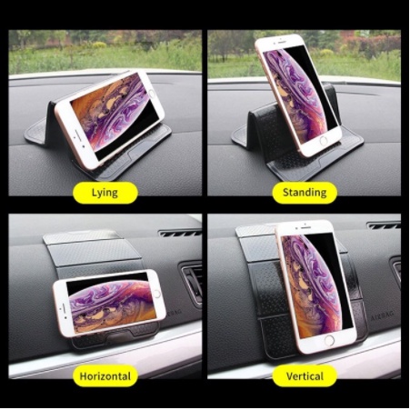 1 Pc Universal Car Dashboard Non Slip Grip Sticky Pad Phone Holder Mat Anti-skid Silicone Mat Car Mat Car Interior Accessories