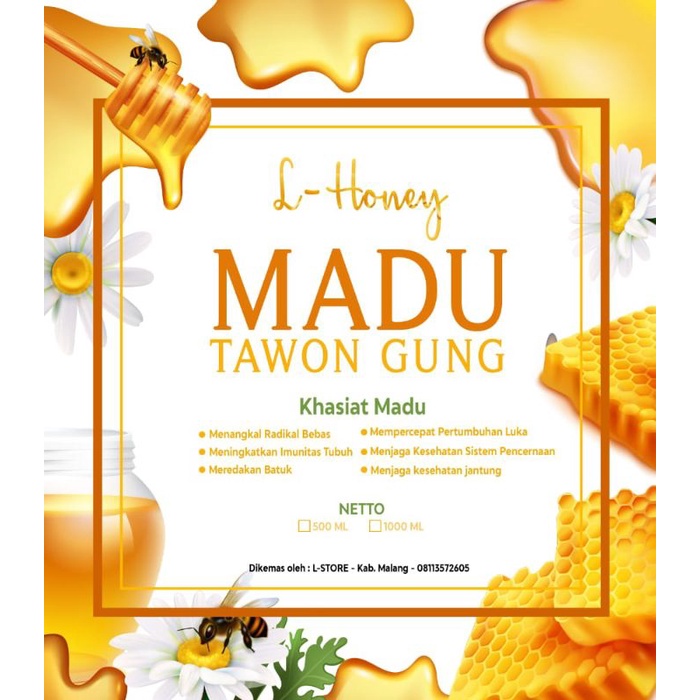 

Madu Asli Tawon Gung