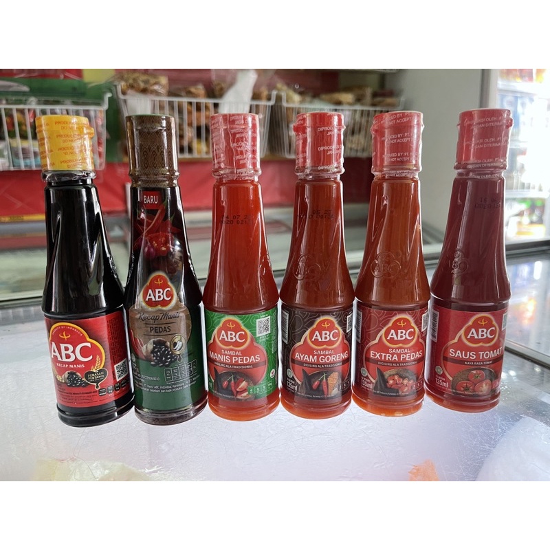 

Saus Sambal / Tomat ABC 135ml pet kecil