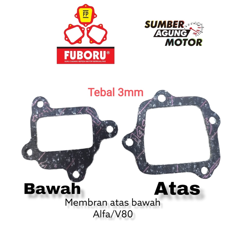 Jual Perpak Paking Gasket Manipol Membran Atas V V Alfa Merk Fuboru