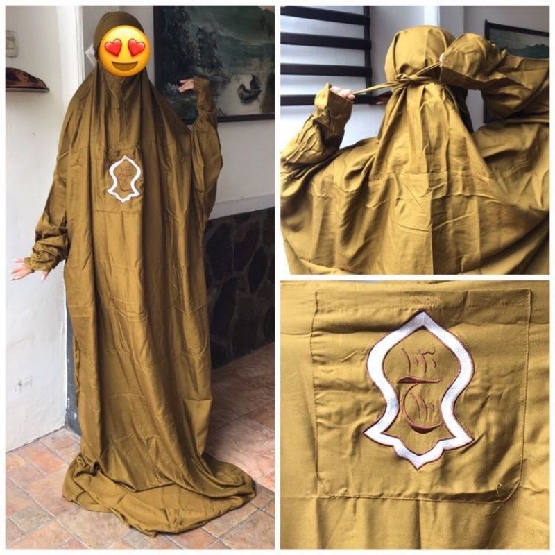 Mukena Hadromaut Terompah Non Manset