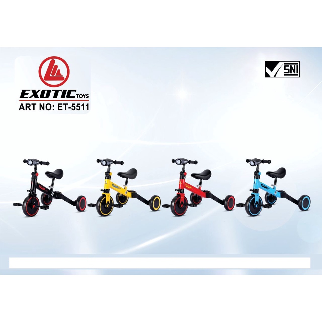 Sepeda roda 3 exotic 5511