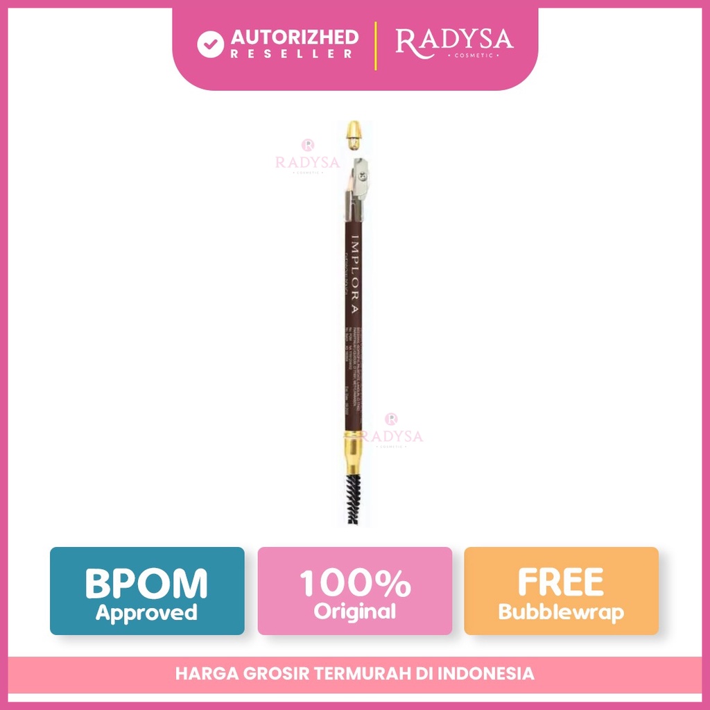 RADYSA - PENSIL ALIS IMPLORA COKLAT BPOM