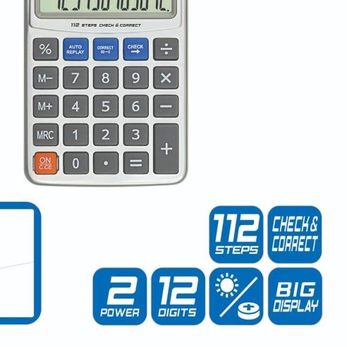 

Calculator / Kalkulator Joyko CC-37 / 12 Digits / Check Correct