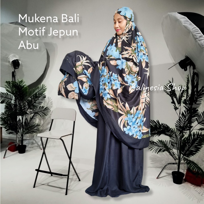 MUKENA BALI MOTIF ATAS KATUN RAYON