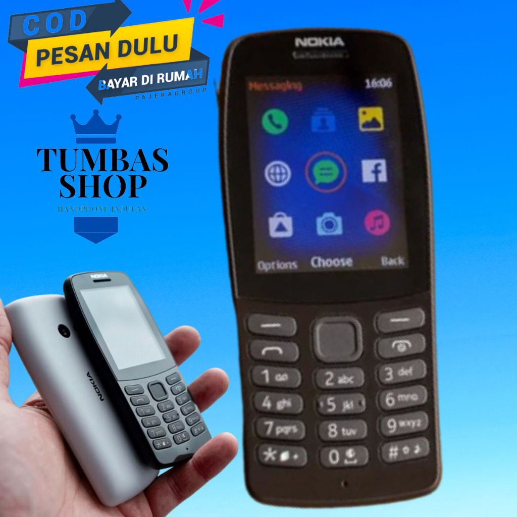 HP NOKIA JADUL 210 2019 SECOND ORIGINAL MURAH