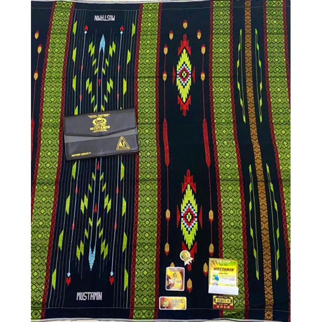 Sarung MUSTAMIN Mercerized Motif SGE Yarn 200
