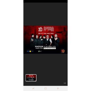 Tiket Dewa19  "30 Tahun Berkarya" MADIUN