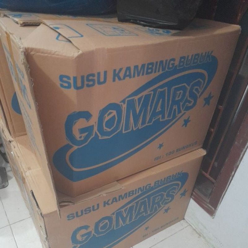 

DAPAT 5 KOTAK SUSU GOMARS KAMBING ETAWA ORIGINAL 200 GRAM . EXP PANJANG 10/2026