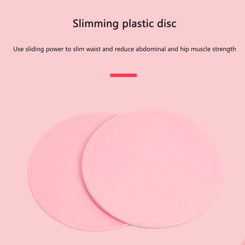 【1 pasang】Sliding Disc Gym Pilates/Slider Plate Yoga/Gliding Disc/Slider Plate Fitness