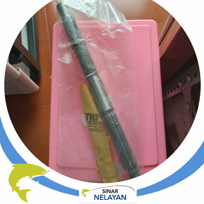 Propeller shaft / as pendek mesin tempel Yamaha 40pk. Outboard Parts.