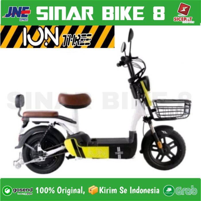 Sepeda Listrik Electric E-Bike ION THREE BY ELEMENT 350 Watt