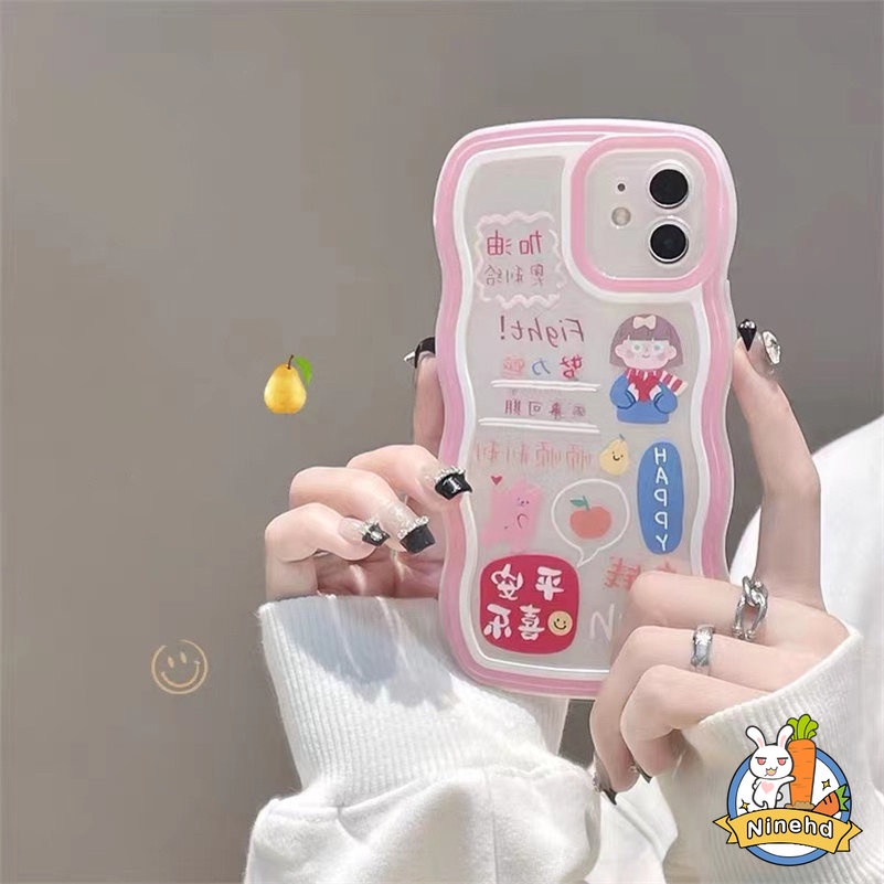 Soft Case TPU Motif Gadis Untuk Redmi Note 11 11s 10 10s 9 9s 8 Pro 10C 10A 10 9A 9C 9T Mi 11 Lite Mi 11T Pro Poco F3 X3 Pro