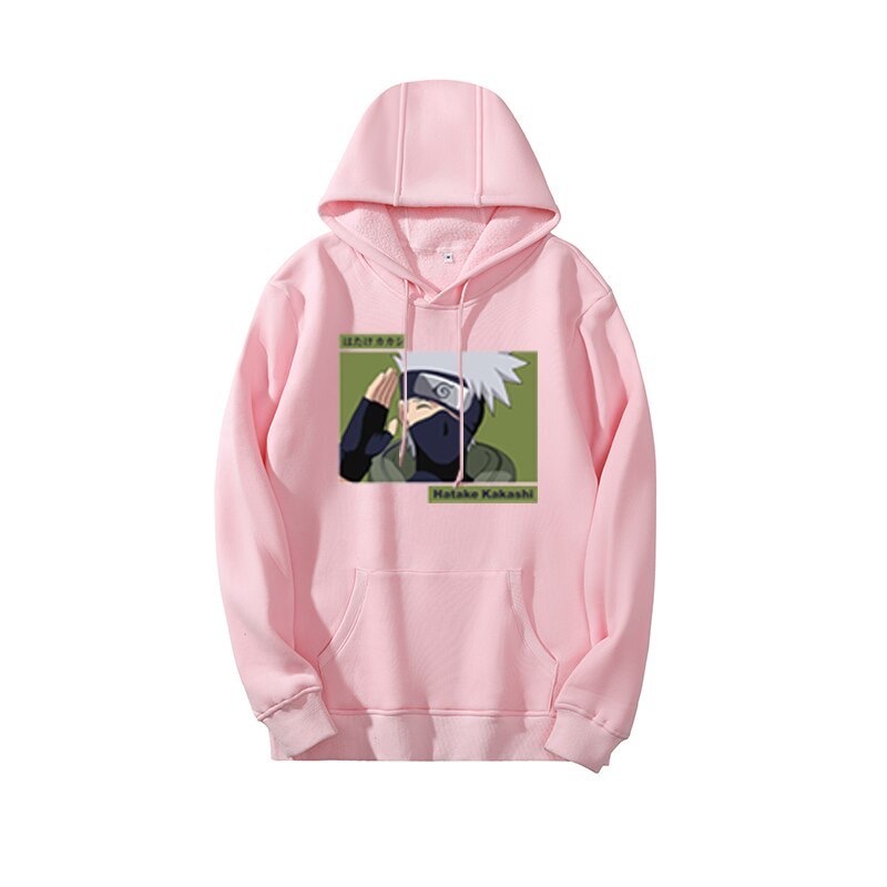 HATAKE KAKASI NARUTO Jumper Hoodie II Sweater Hoodie Anime II Sweter Oblong Topi II SIZE M - XL ( Pria &amp; Wanita / Anak &amp; Dewasa )