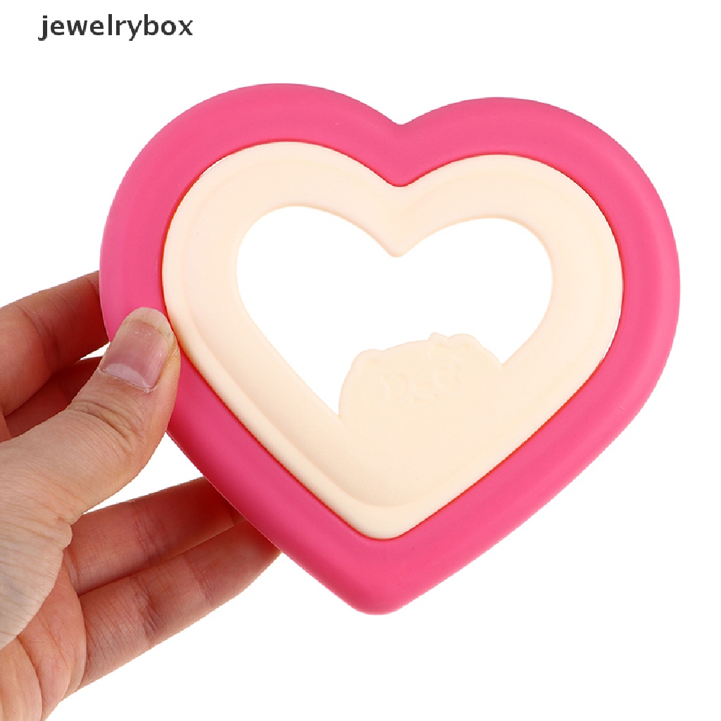 (jewelrybox) Cetakan Pemotong Roti / Sandwich / Kue / Cookie Bentuk Hati DIY