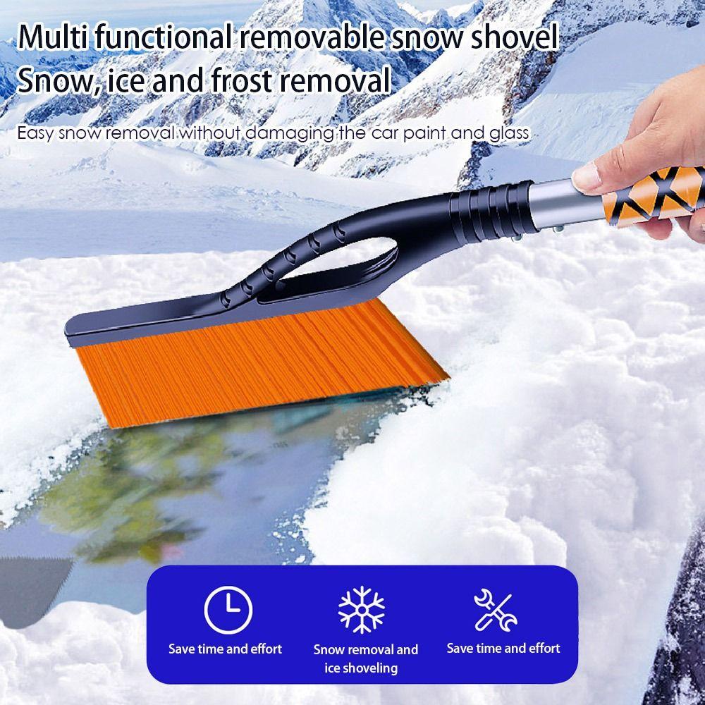 Preva Sekop Salju Kaca Depan Removable Ice Scraper Frost Scraper Sikat Salju Mobil
