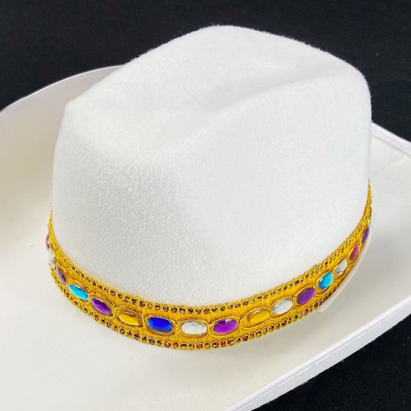 Topi Kasual Warna Putih Dengan Tali Anti Slip Untuk Foto