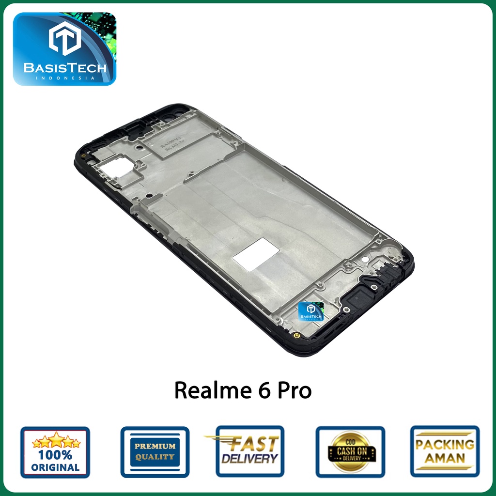 FRAME TATAKAN LCD REALME 6 PRO ORIGINAL QUALITY